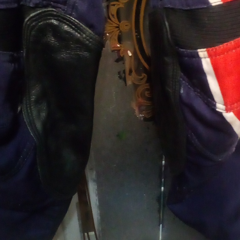 AOT RACING PANTS AMERICAN FLAG DESIGN - Picture 2 of 7